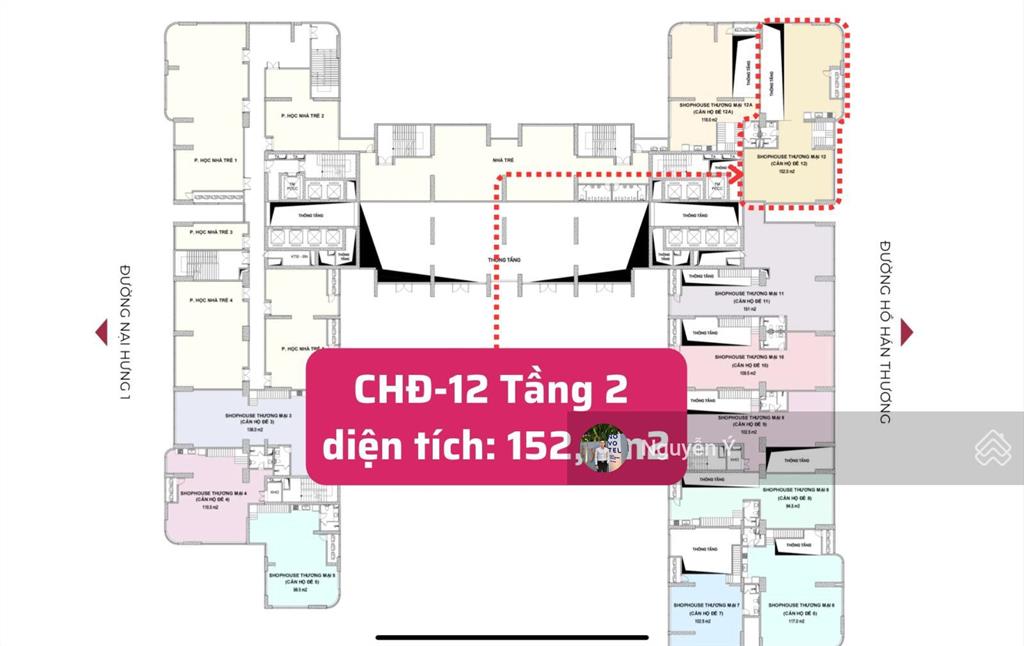 Bán căn hộ đế tòa peninsula căn góc 2 tầng 2 mặt tiền, 273.5m², sơn trà, đà nẵng