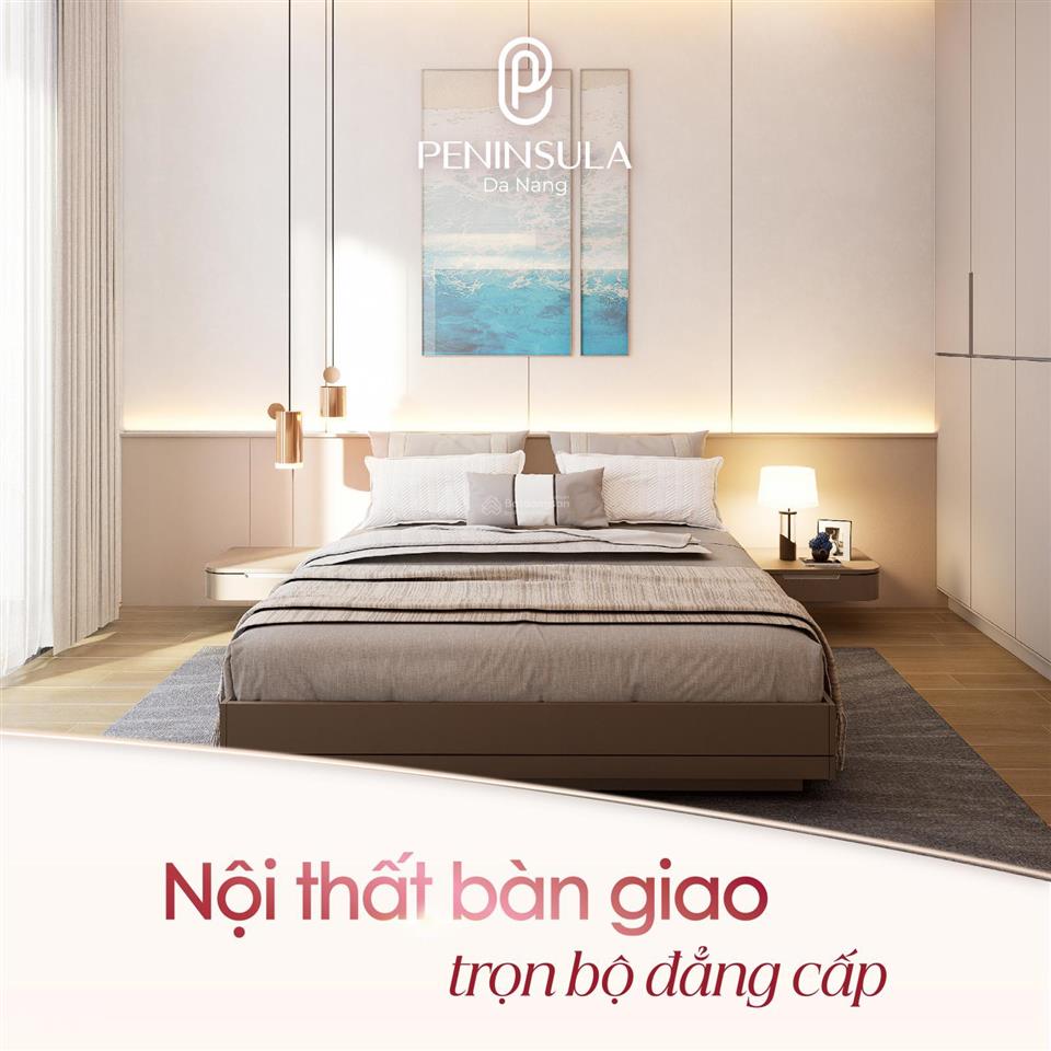 Bán căn góc tầng cao 3pn, 106.5m2 tại peninsula đà nẵng