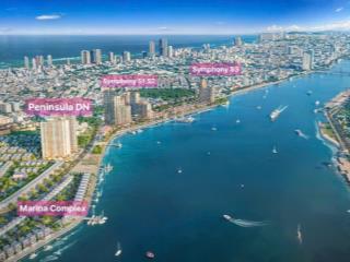 Bán căn góc peninsula đà nẵng, 6,8 tỷ, 106,5 m2, 3pn, 2wc, giá ưu đãi