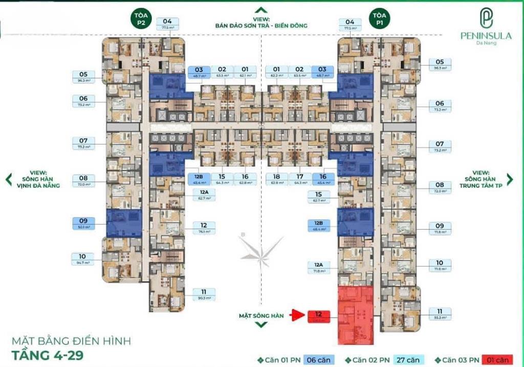Bán căn góc peninsula đà nẵng, 6,8 tỷ, 106,5 m2, 3pn, 2wc, giá ưu đãi
