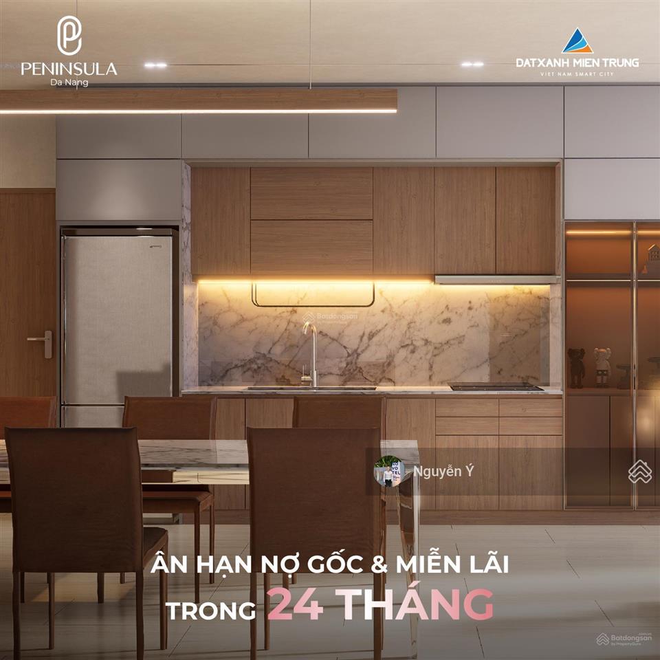Bán căn góc 90m2 tại căn hộ cao cấp peninsula đà nẵng giá tốt