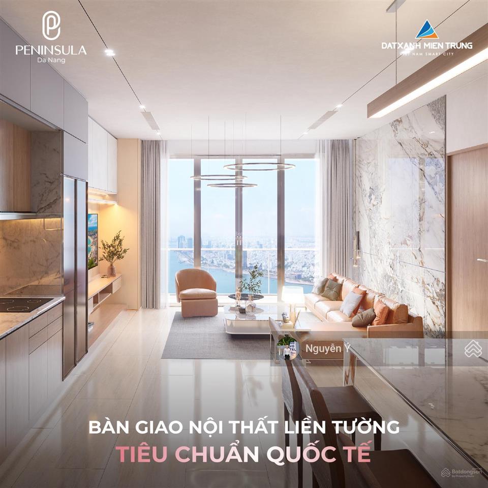 Bán căn góc 90m2 tại căn hộ cao cấp peninsula đà nẵng giá tốt