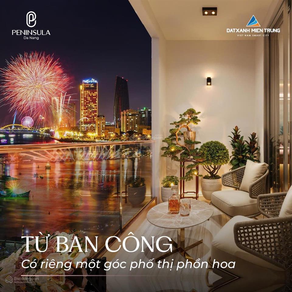 Bán căn góc 90m2 tại căn hộ cao cấp peninsula đà nẵng giá tốt