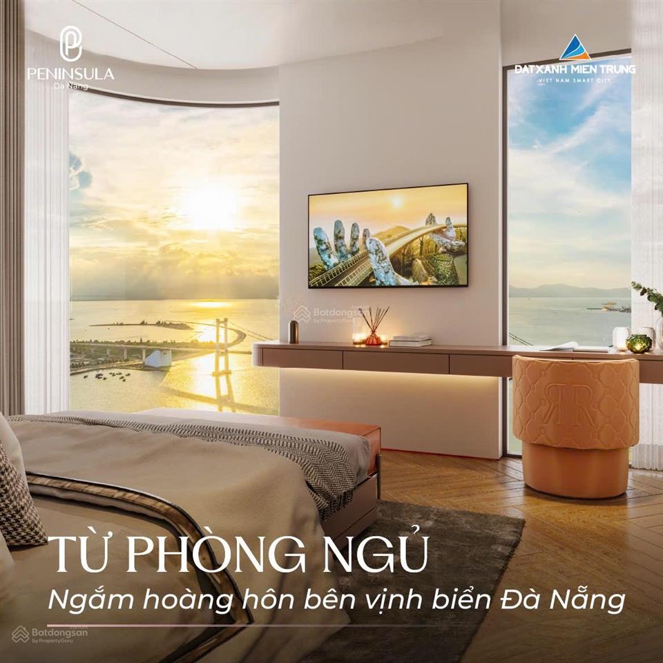 Bán căn góc 90m2 tại căn hộ cao cấp peninsula đà nẵng giá tốt