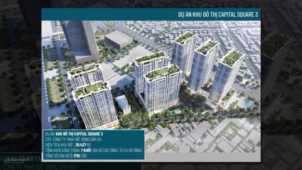 Bán căn hộ cao cấp capital square  vị trí trung tâm của trung tâm tp đà nẵng