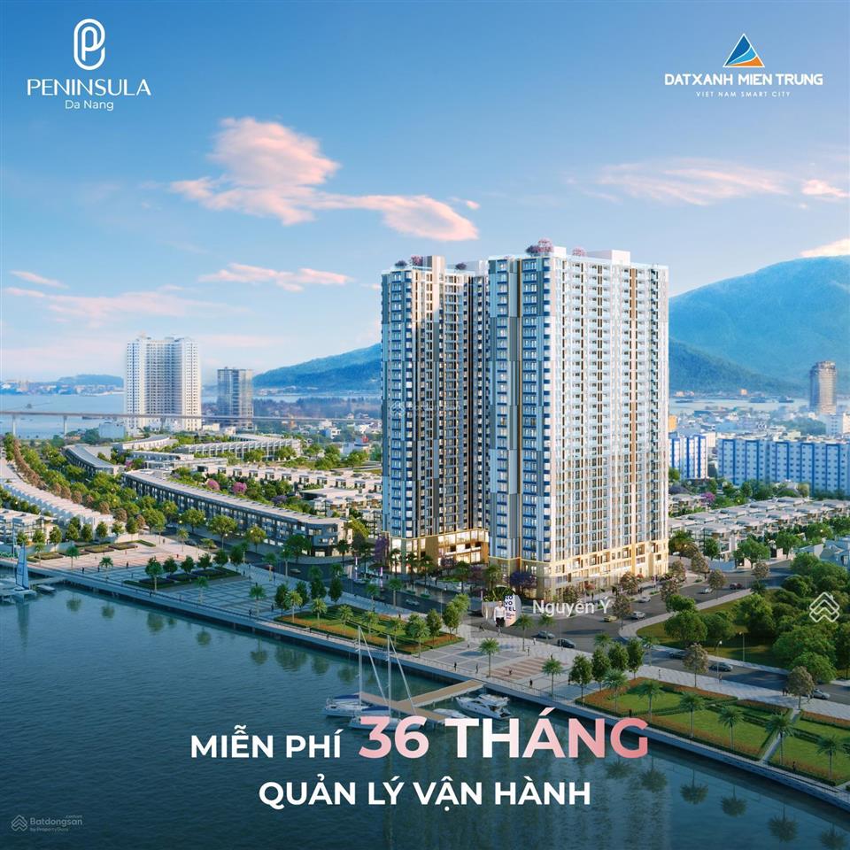 Căn góc 2 phòng ngủ 2 tầm view trong 1 căn hộ peninsula da nang