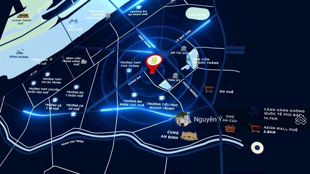 Bán căn hộ cao cấp hue heritage, trung tâm thành phố đầy đủ công năng