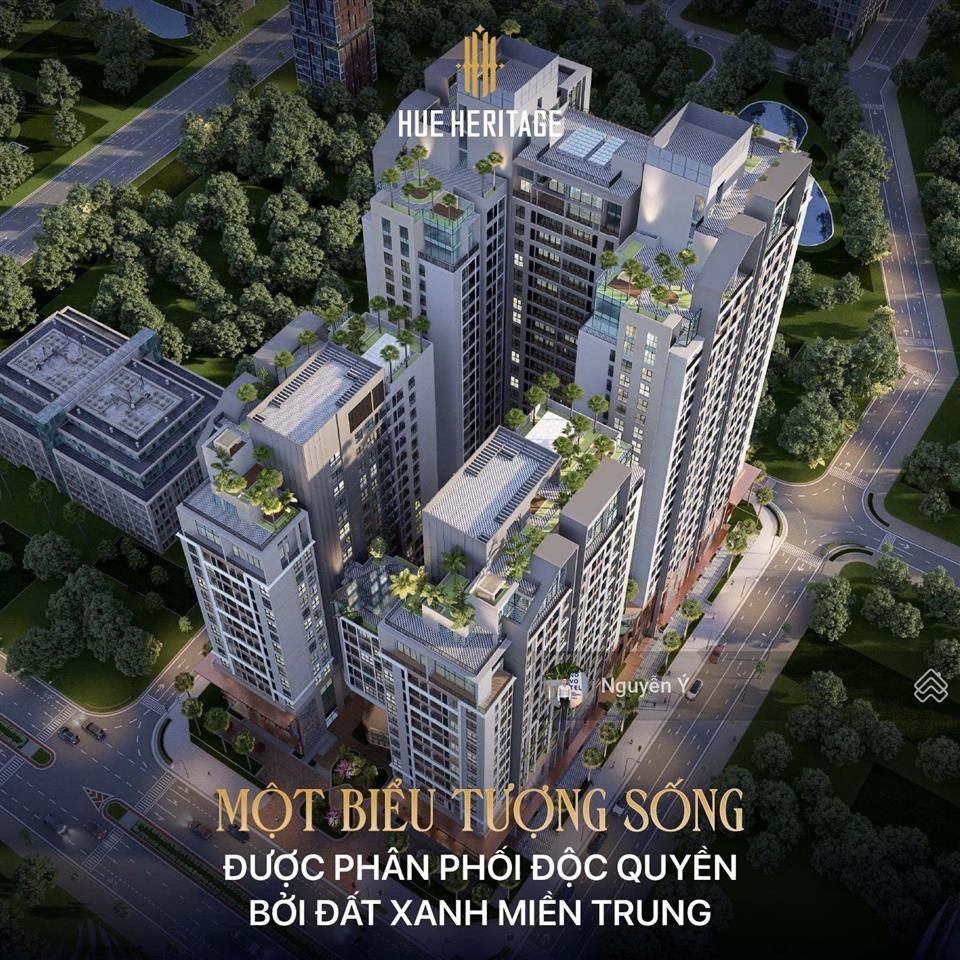 Bán căn hộ cao cấp hue heritage, trung tâm thành phố đầy đủ công năng