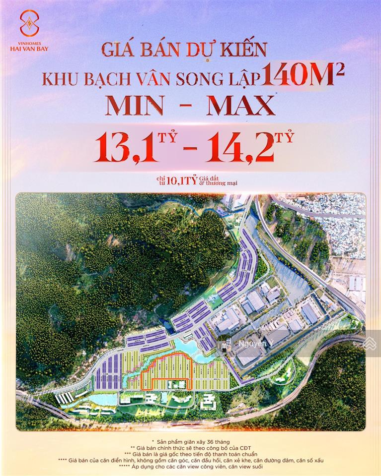 Công bố giá vinhomes hai van bay  đà nẵng