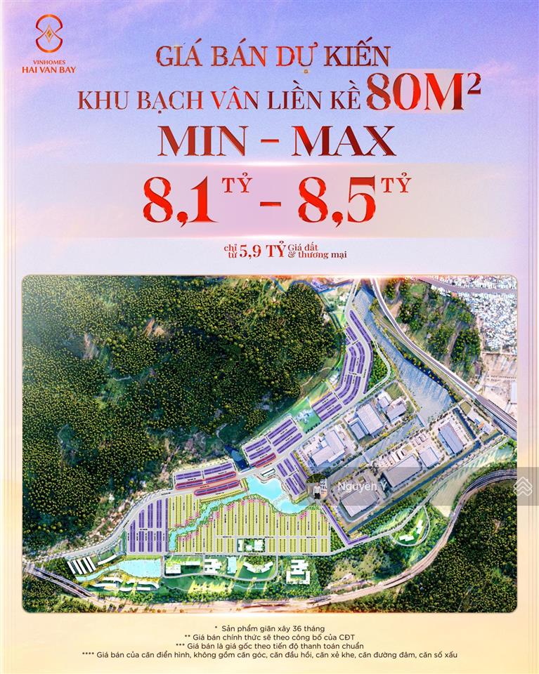 Công bố giá vinhomes hai van bay  đà nẵng