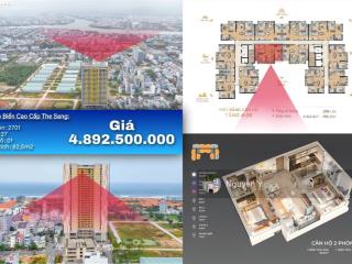 Chính chủ bán căn hộ 2701 tại the sang residence, 4,893 tỷ, 82.5m2, tầng cao view đẹp