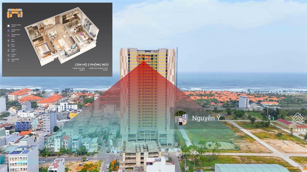 Chính chủ bán căn hộ 2701 tại the sang residence, 4,893 tỷ, 82.5m2, tầng cao view đẹp