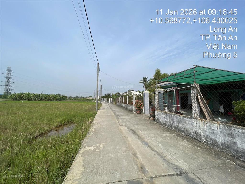 Bán đất thổ cư tp. tân an  long an