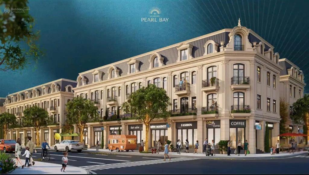 Bán 2 căn nhà liền kề 4 tầng cạnh trần phú, dự án vinhomes pearl bay nha trang. dt 200m2, ngang 10m