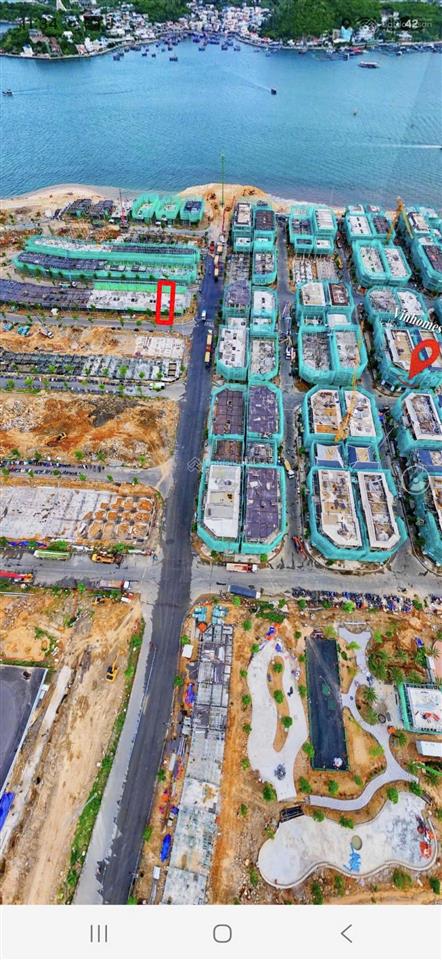 Nhà 4 tầng ngay biển trần phú nha trang. dự án vinpearl phú quý. dt 90m2 ngang 5m. giá 137 triệu/m2