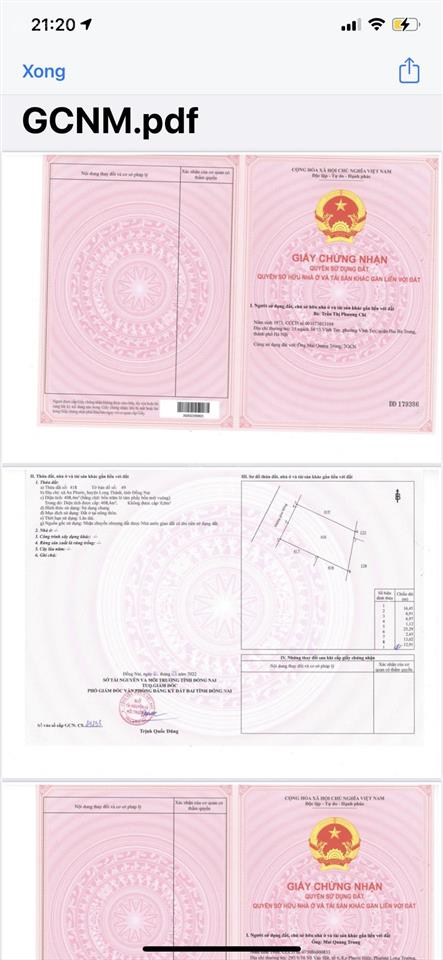 Bán đất tại thung lũng xanh, 3,7 tỷ, 408m2, xã an phước, long thành, đồng nai