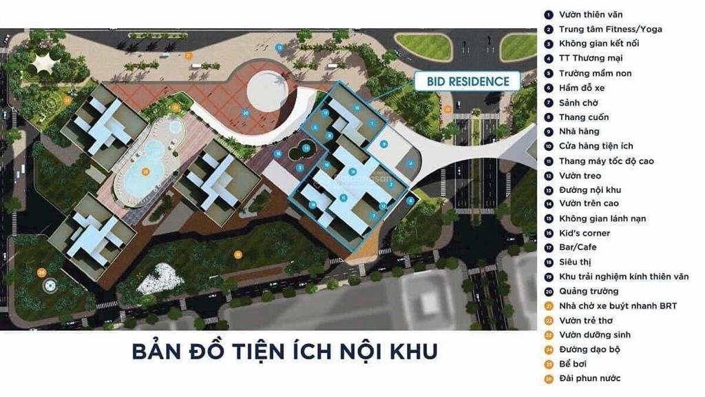 Bid residence 104 hơn 80m2,ký trực tiếp với chủ đầu tư chỉ cần vào tiền tầm 3 tỷ là sở hữu