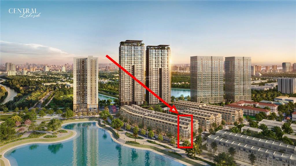 Lô góc đối ngoại nổi bật dự án  view trực diện hồ trung văn, dt 139 m2 tại taseco trung văn