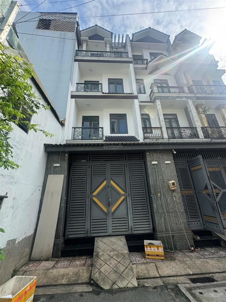 Bán nhà hẻm 7m đường phú thọ hoà  tân phú, dt  4x17m  2 lầu st. giá 8 tỷ