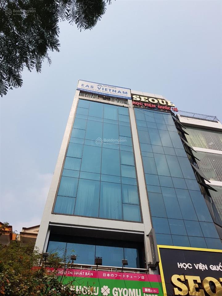 Chính chủ bán tòa nhà văn phòng building phố nguyễn thị thập dt 100m x 8 tầng giá 60 tỷ