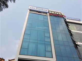 Chính chủ bán tòa nhà văn phòng building phố nguyễn thị thập dt 100m x 8 tầng giá 60 tỷ