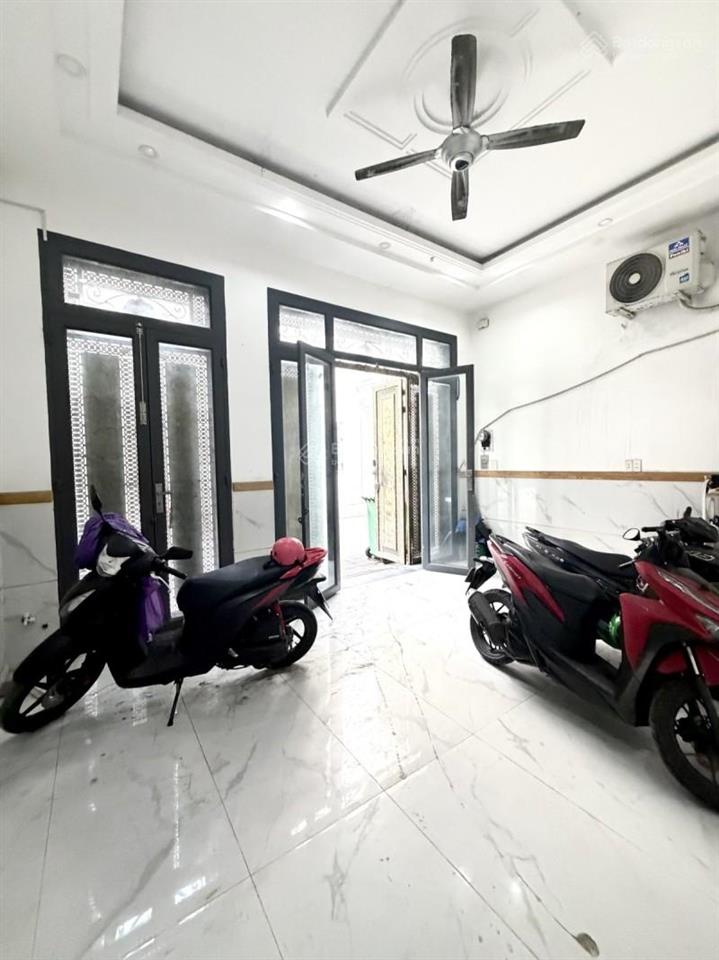 Hẻm 7m xe tải tránh nhà 4 tầng ngang 5.4m 6pn cho thuê 12tr lk4  5 bhhb