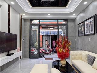 Ông ích khiêm, căn góc không lộ giới, hẻm 5m thông, nhà mới 46m2, 2 tầng btct, hoàn công đủ. 7,4 tỷ