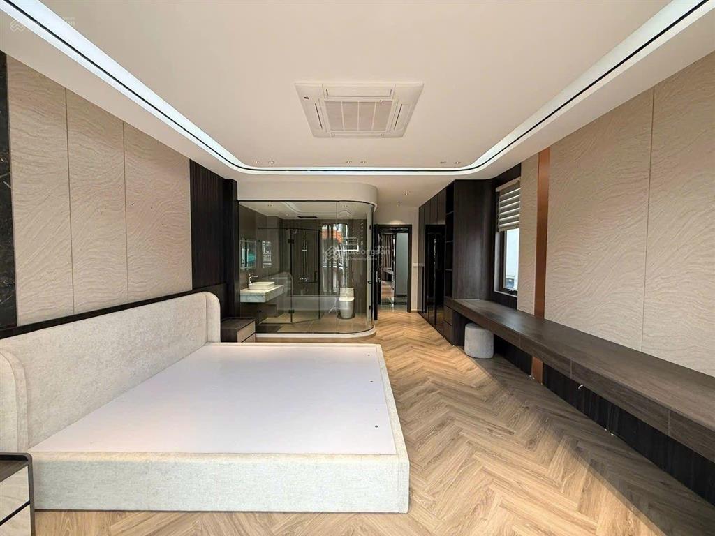 Nhà thang máy phố sài đồng ,55m, ga ra ô tô, lô góc, hai thoáng, kinh doanh , phun nội thất, 15xty