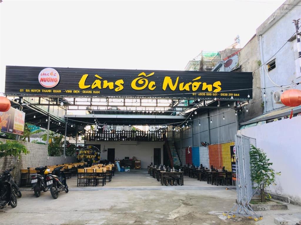 Cho thuê mặt bằng 01 đường bà huyện thanh quan (sát trung tâm hành chính điện bàn)