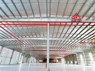 Cho thuê xưởng sx 4800m2 mới. chỉ 105.000/m2. tổng diện tích 9600m2. kcn long thành đồng nai