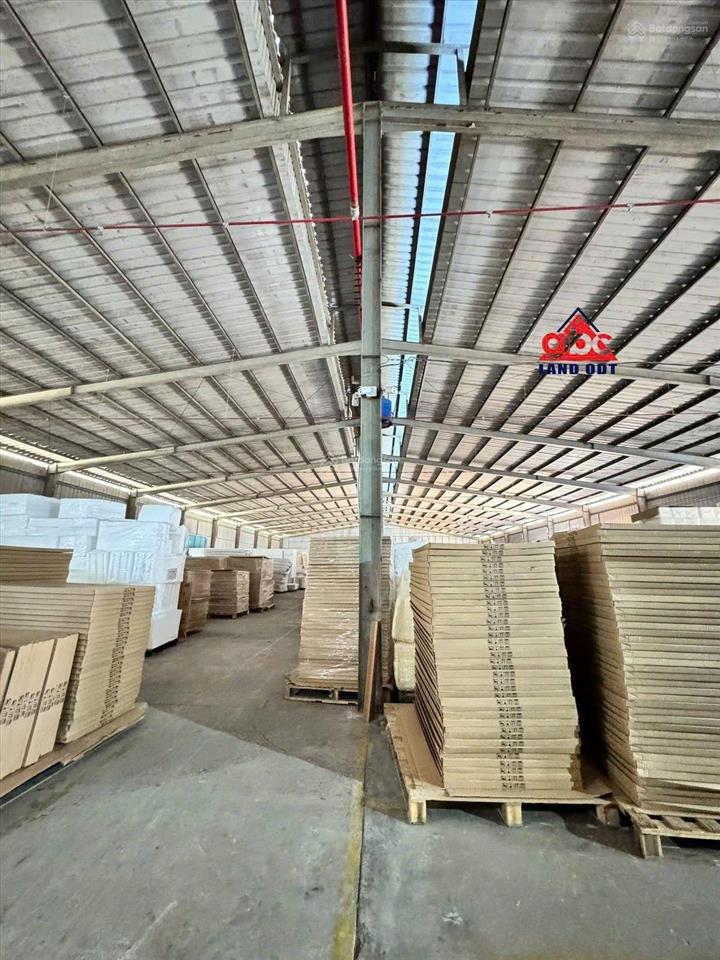 Cho thuê xưởng sx 2800m2 kcn nhơn trạch đồng nai, giá 91ngh/m2, pccc tự động thẩm duyệt