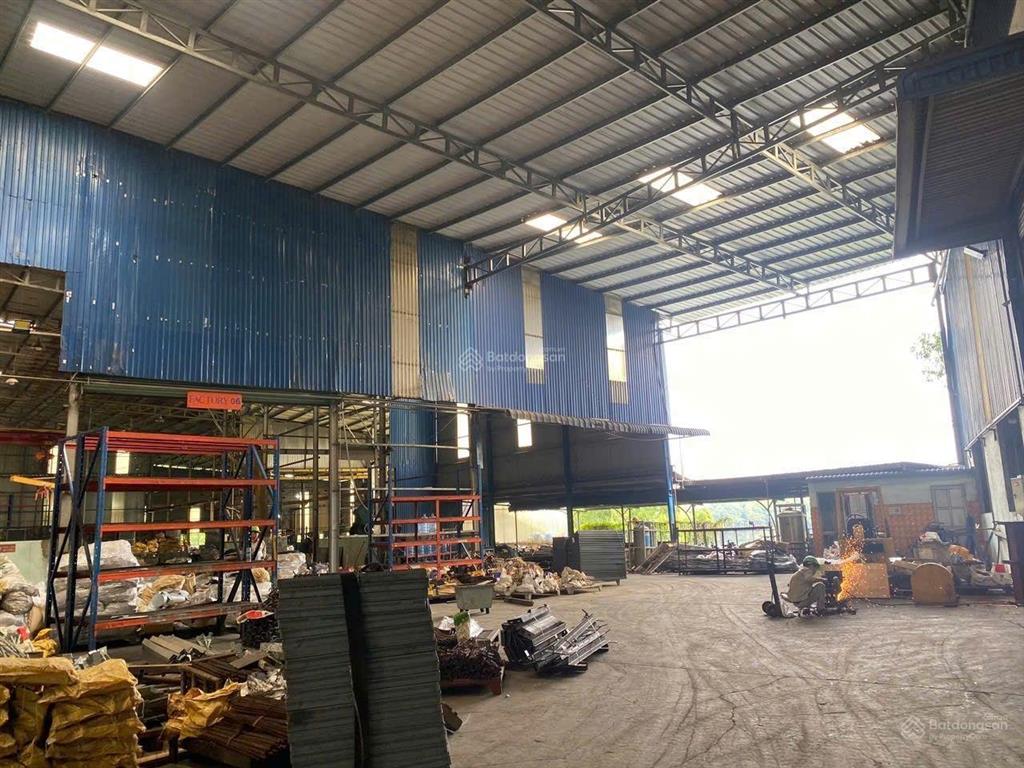 Cho thuê kho xưởng sx 10.000m2. kv hóa an, tp. đồng nai. chỉ 65k/m2. pháp lý chuẩn kcn. tba 630kva