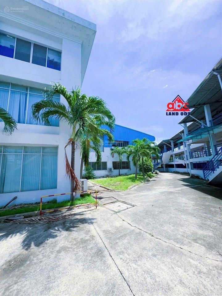 Cho thuê nhà xưởng kcn biên hòa, tp. đồng nai. tổng dt 11.000m2, xưởng sx 7777m2, 78ngh/m2