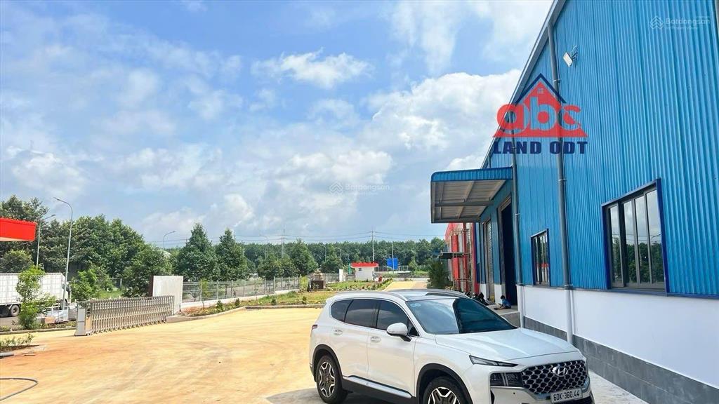 Cho thuê xưởng mới 3385m2, kcn dầu giây (đồng nai). 85ngh/m2, tba 1000kva, pccc thẩm duyệt