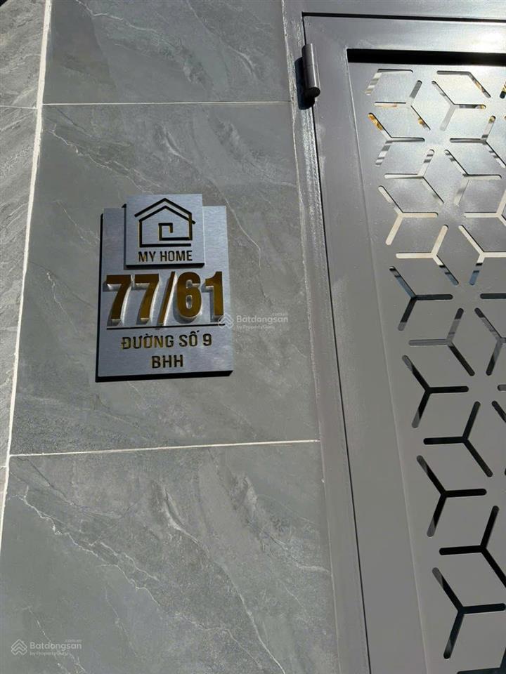 Bán nhà mới 100%  đường số 9, p. bình hưng hòa, tp.hcm