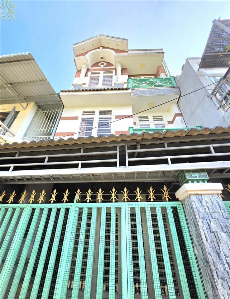Ngộp bank! nhà 3 tầng 5x10m  4pn  xác mt htp  gần chợ phú xuân  chỉ 4 tỷ