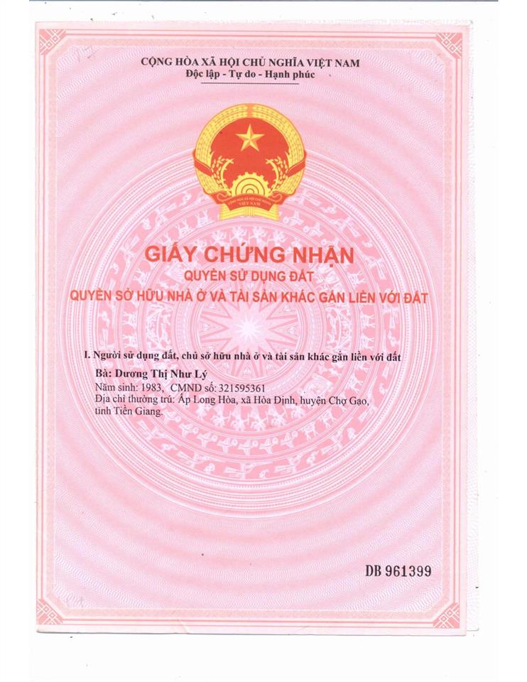 Chỉ 850tr  sở hữu ngay nền 5x23m mt đường n7 mỹ phong  sát kcn tân mỹ chánh