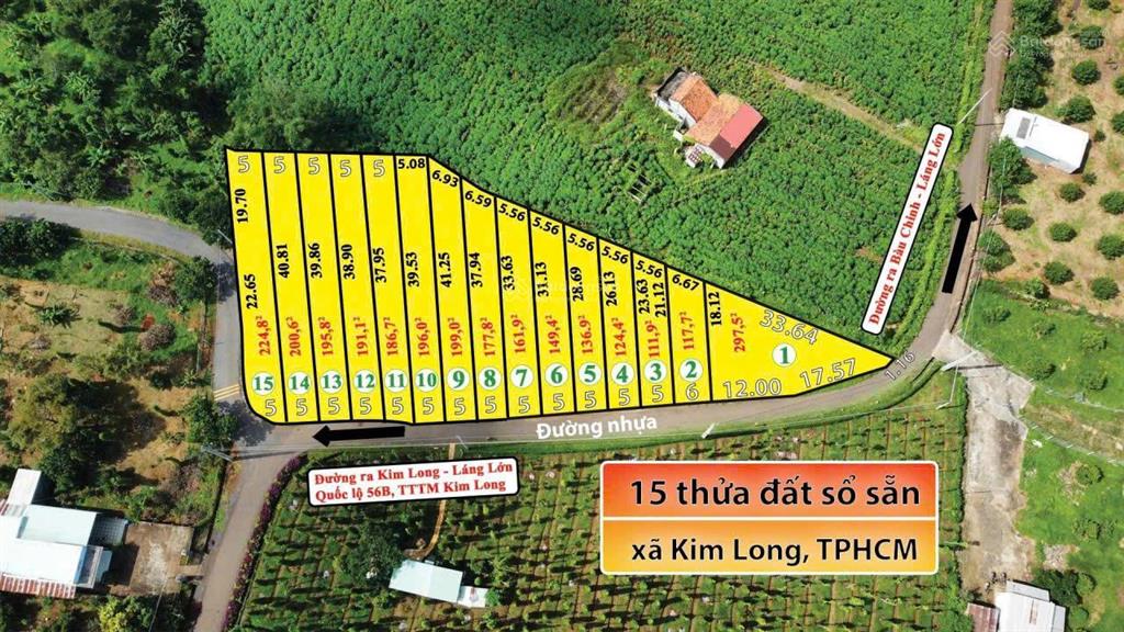 Kim long tp. hcm 200m2 giá chỉ 550tr sổ riêng dân đông đẹp