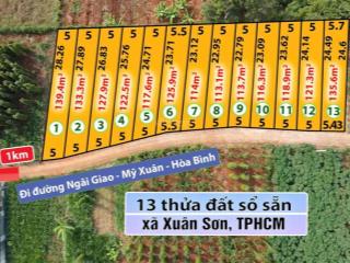 Lốc 13 lô đất trung tâm xuân sơn  giá chỉ từ 470 triệu  sổ riêng từng lô.  0375 008 ***