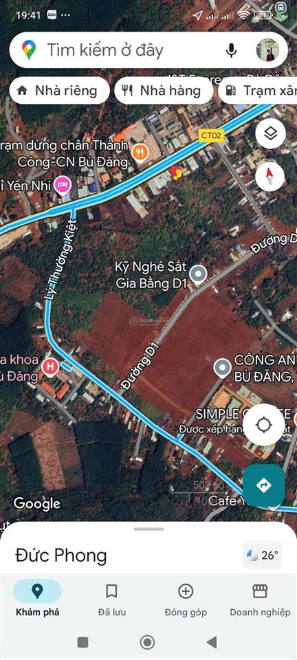 Chính chủ cần bán đất tại quốc lộ 14 thị trấn đức phong, bù đăng, 746m2, mặt tiền rộng, sổ sẵn