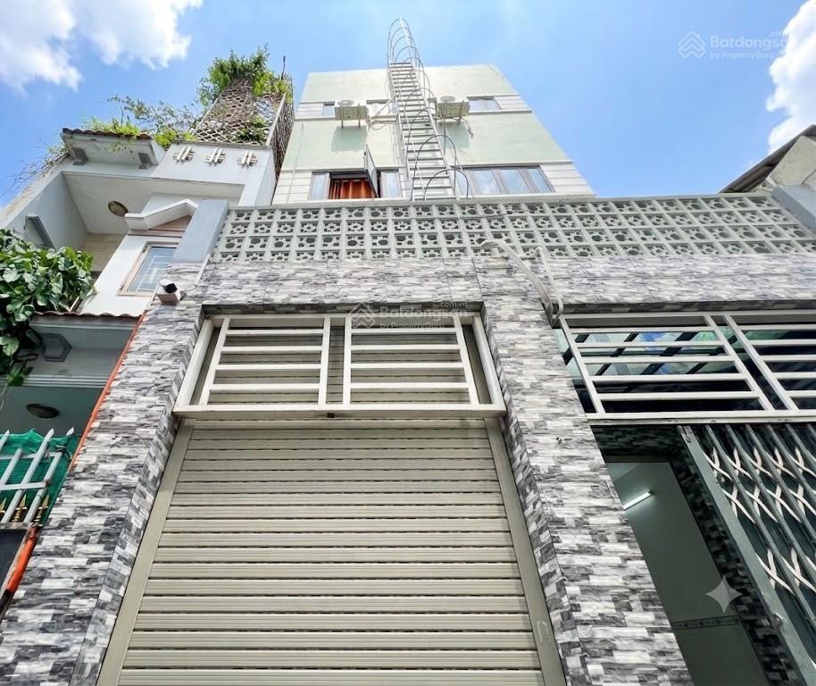 Giảm 300 tr! 58.3m2 phan văn trị  chdv  6 tầng có hầm  9pn  dt 50tr/th  9.6 tỷp12 bình thạnh