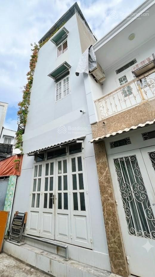 Cực hot  hẻm xe hơi thông  gần hv cán bộ  45m²  4 tầng  chu văn an  7,6 tỷ  p12 bình thạnh