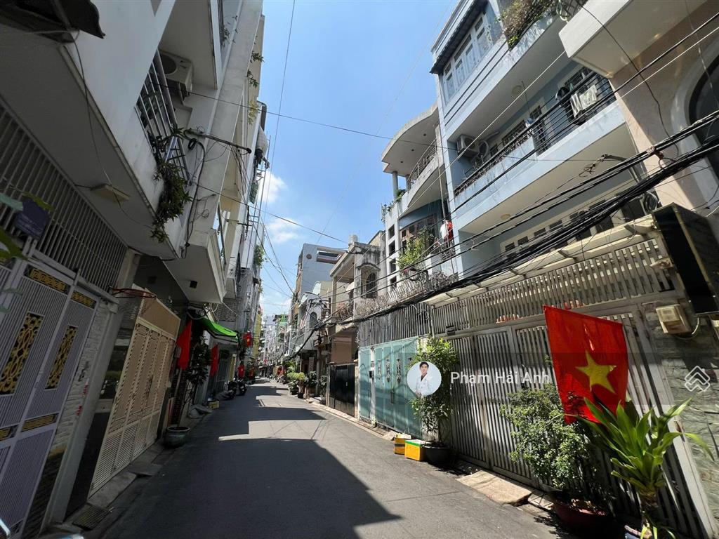 Giảm giá! nhà 5 tầng hxh trường sa, p13, pn |4,8 x 19m  cn 90,9m2 nở hậu| giá chỉ 21,5 tỷ tl