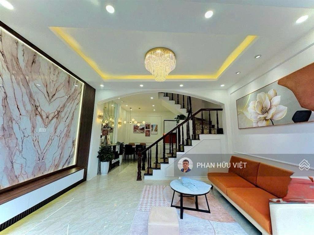 Hơn 7 tỷ nhà trương định, 2 mặt ngõ thoáng vĩnh viễn, sđcc, qh ổn định, mặt tiền 4.8m 4 ngủ full nt