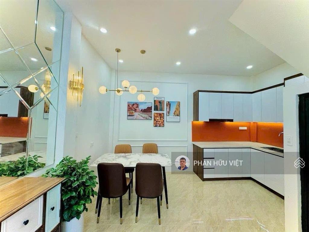 Hơn 7 tỷ nhà trương định, 2 mặt ngõ thoáng vĩnh viễn, sđcc, qh ổn định, mặt tiền 4.8m 4 ngủ full nt