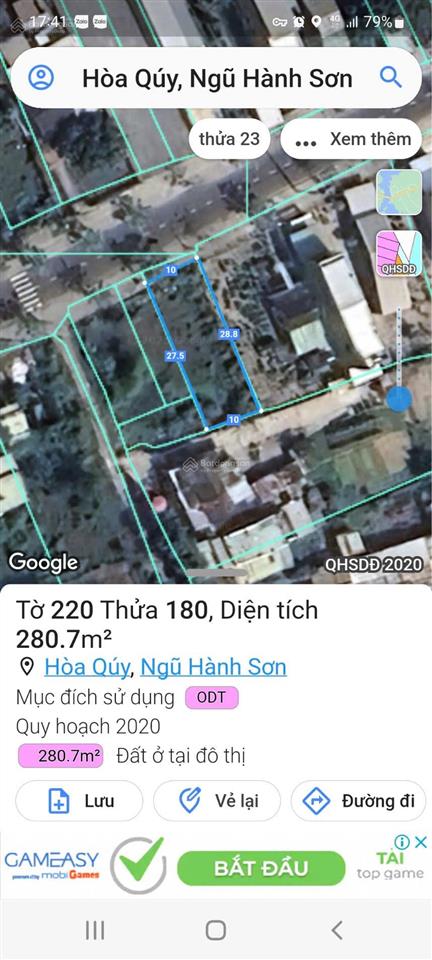 Bán đất 4300m2 tại mặt tiền đường 601, hòa bắc, hòa vang, đà nẵng, giá 6,9 tỷ khu du lịch sinh thái