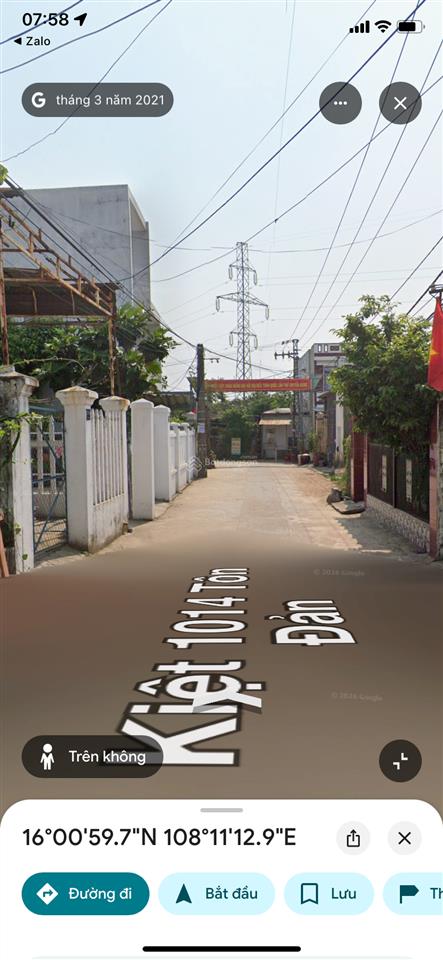 Bán đất 80,6m2 tại tôn đản, hòa thọ tây, cẩm lệ, 2,25 tỷ hàng hot