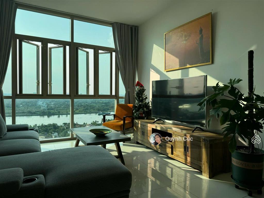 Cho thuê the vista an phú 101m2 2pn 2wc view sông tách bếp, không nt, giá 23 triệu an, khánh q2 hcm