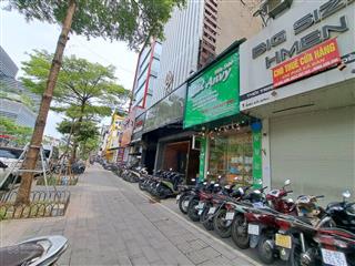 Cho thuê tòa nhà văn phòng thương mại trung tâm phố nguyễn thị định 180m 6 cửa ra vào 62tr/th