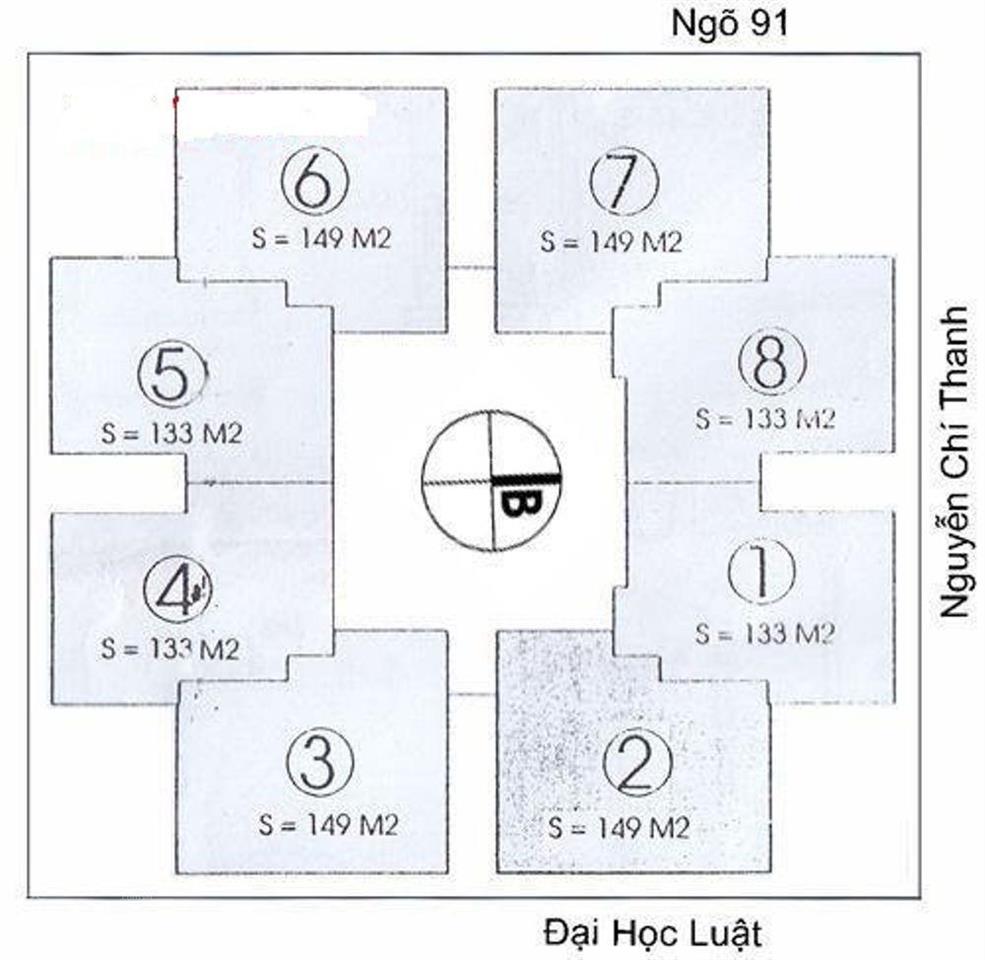 Bán ch 133m2 * 3pn tòa m5 nguyễn chí thanh, view hồ thành công
